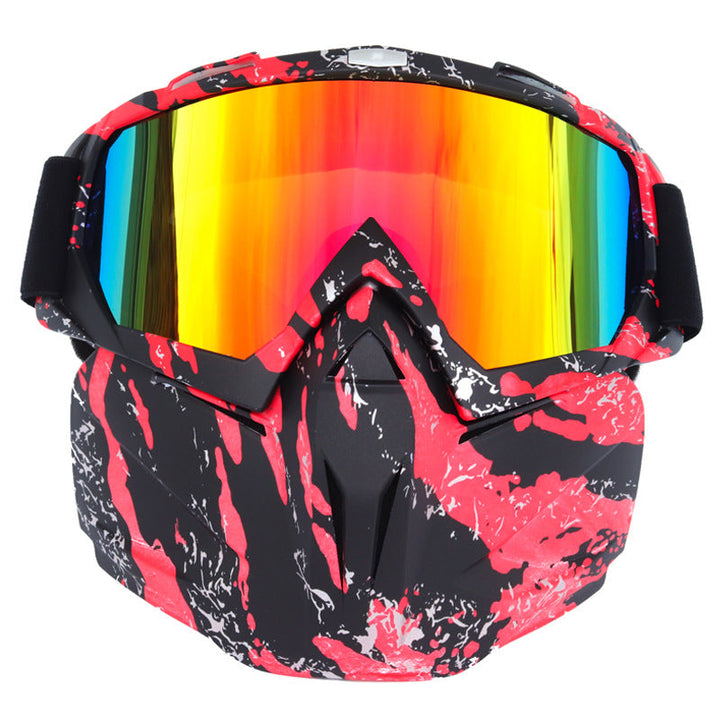 Ski Goggles with Anti-Fog and Windproof Features, Includes Storage Box