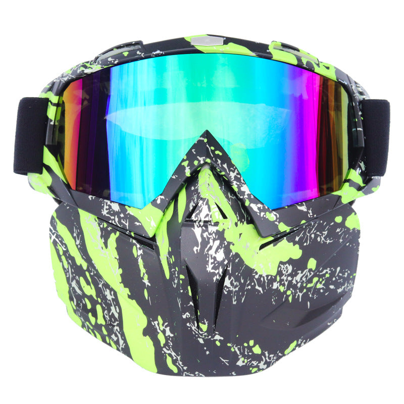 Ski Goggles with Anti-Fog and Windproof Features, Includes Storage Box