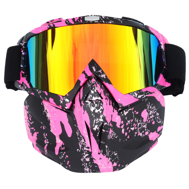 Ski Goggles with Anti-Fog and Windproof Features, Includes Storage Box