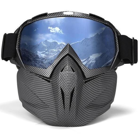 Ski Goggles with Anti-Fog and Windproof Features, Includes Storage Box