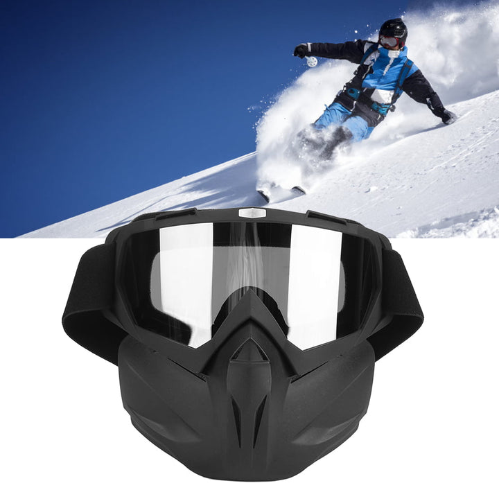 Ski Goggles with Anti-Fog and Windproof Features, Includes Storage Box