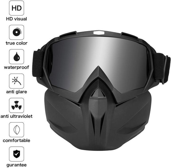 Ski Goggles with Anti-Fog and Windproof Features, Includes Storage Box