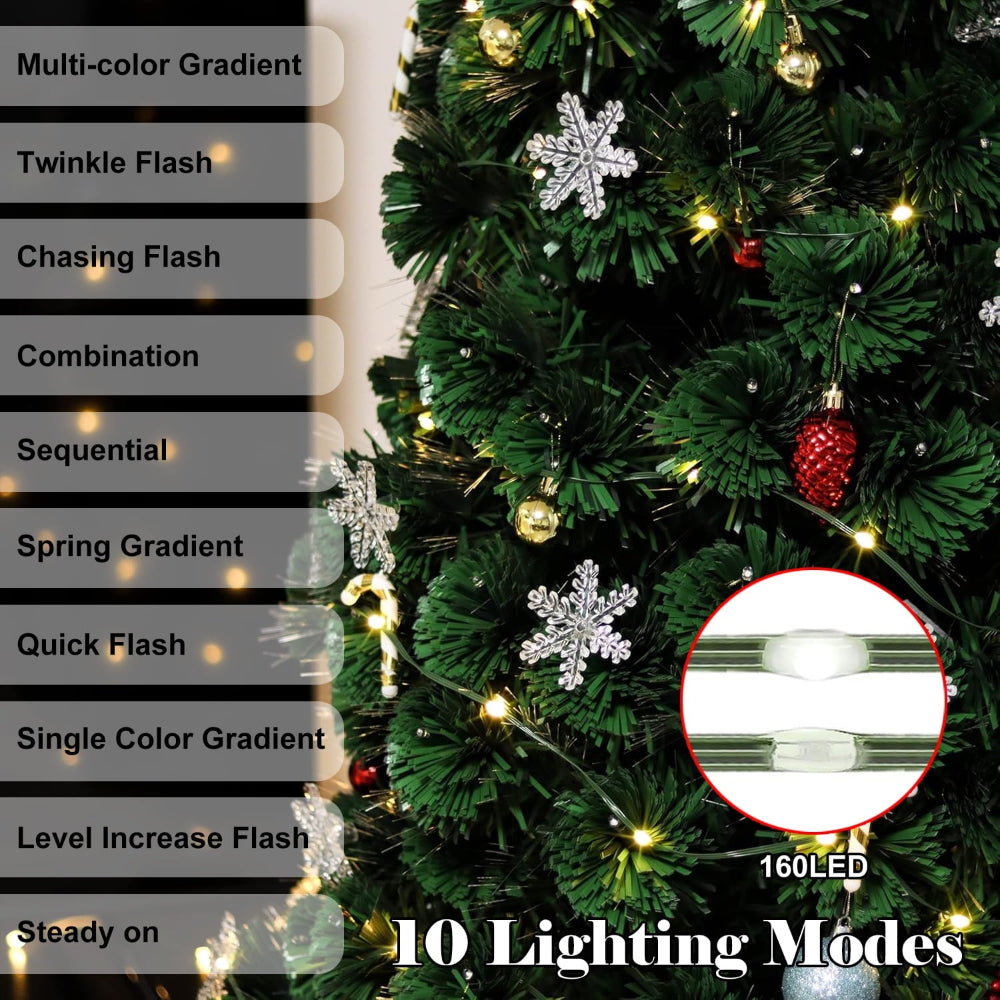 Smart Control LED Outdoor Christmas Lights for Holiday Decoration