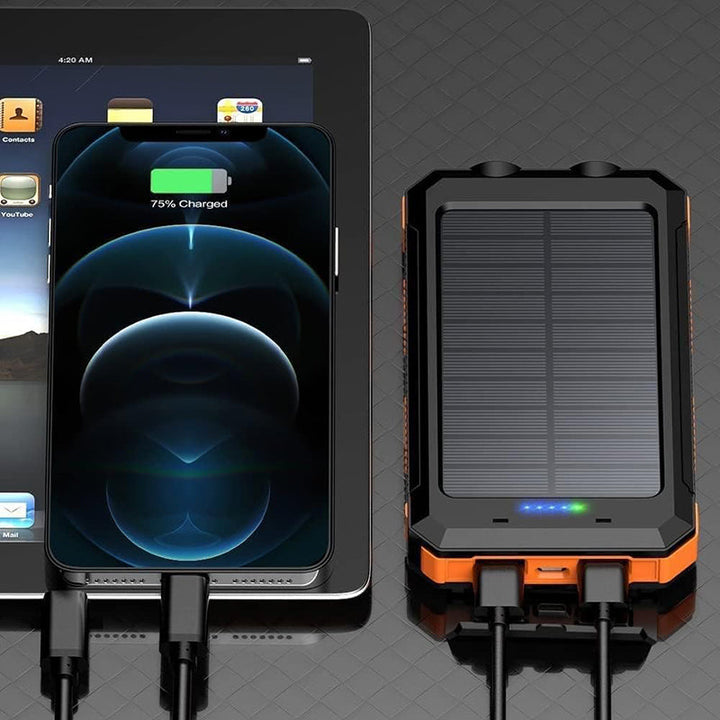 Solar Phone Charger Power Bank for Mobile Devices