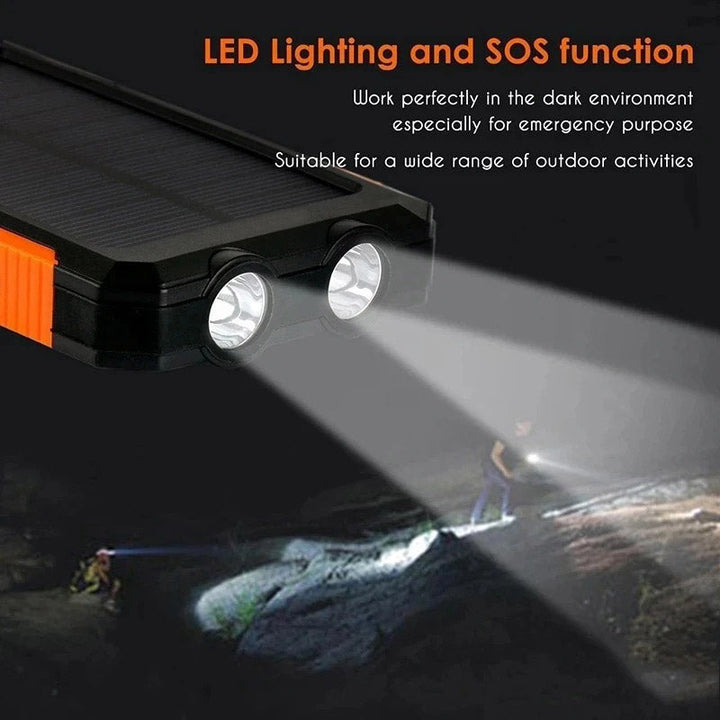 Solar Phone Charger Power Bank for Mobile Devices