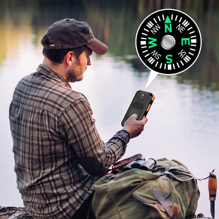 Solar Phone Charger Power Bank for Mobile Devices