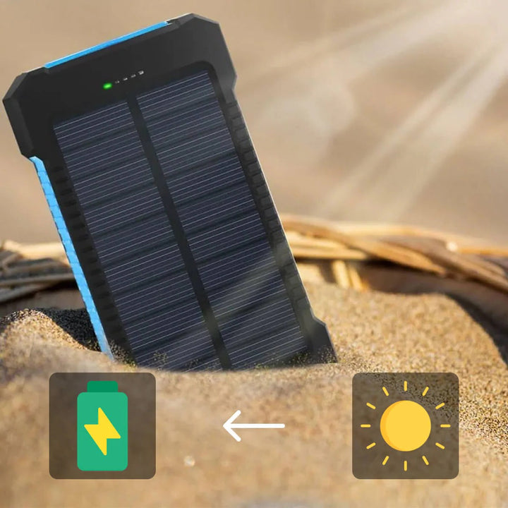 Solar Power Bank Charger for Outdoor Use