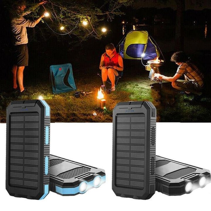 Solar Power Bank Charger for Outdoor Use
