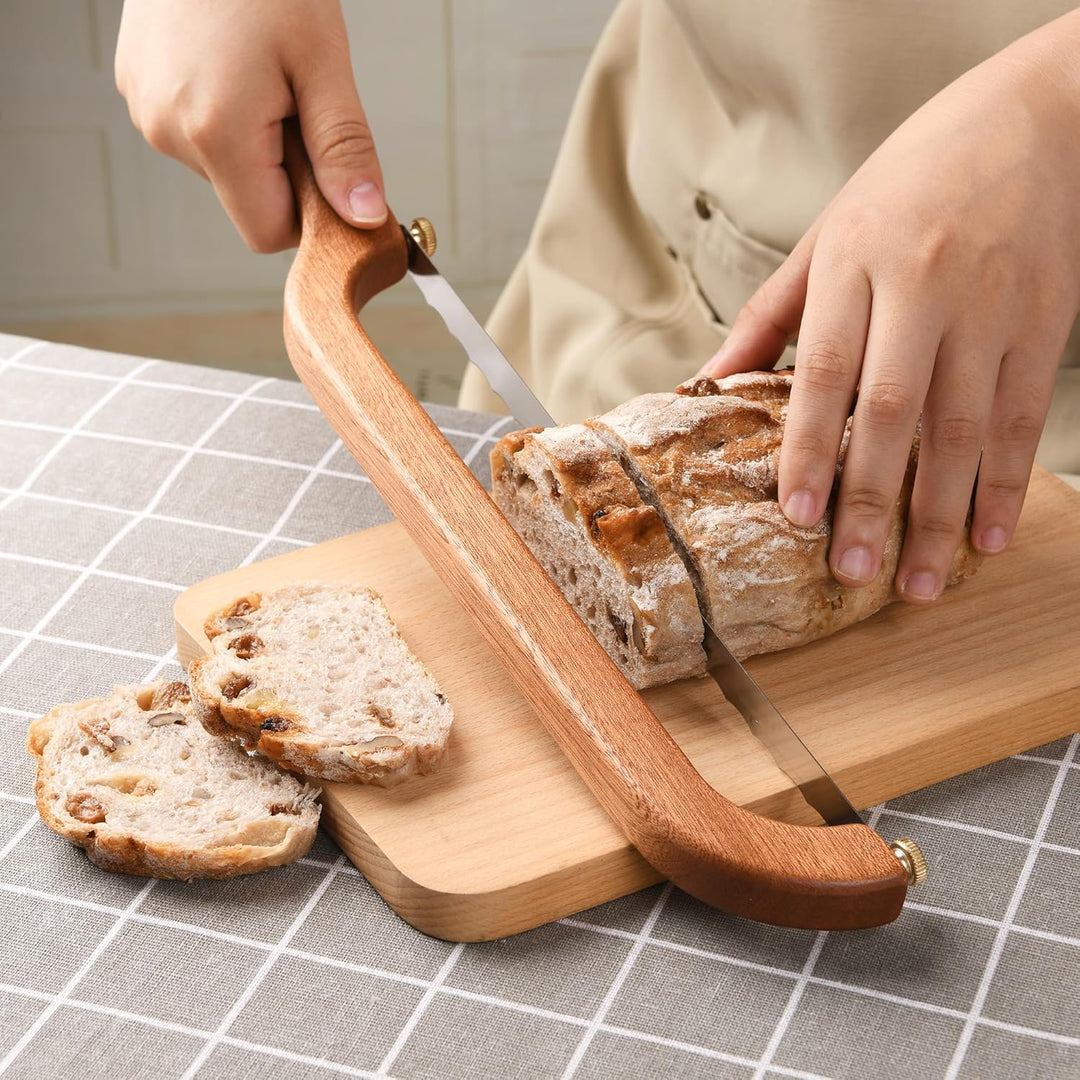 Sourdough Bread Slicer Tool for Even Cutting and Serving