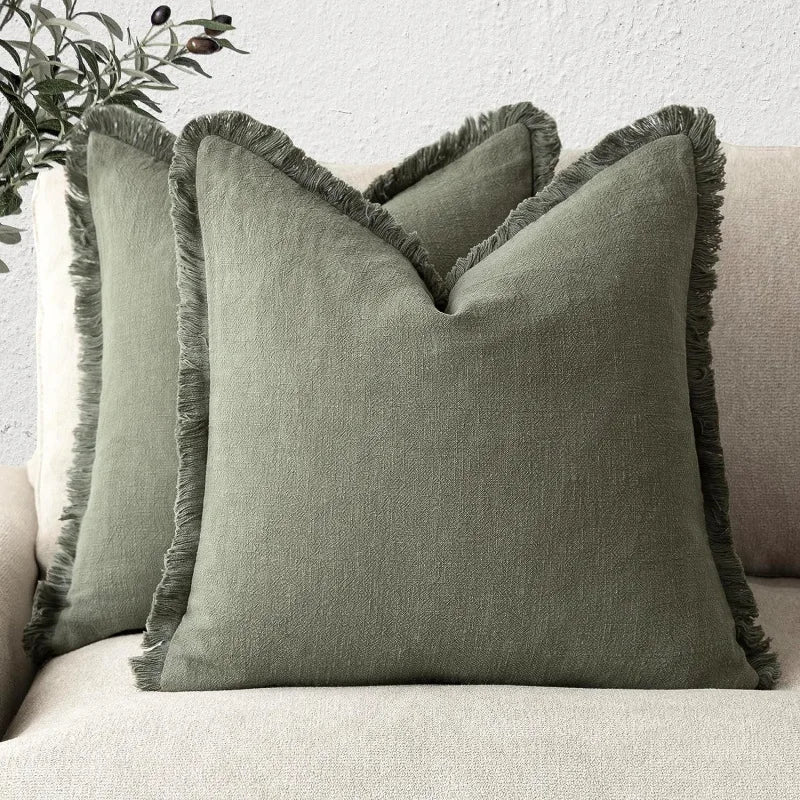 Square Cushion Covers 5 Pack for Home Decor