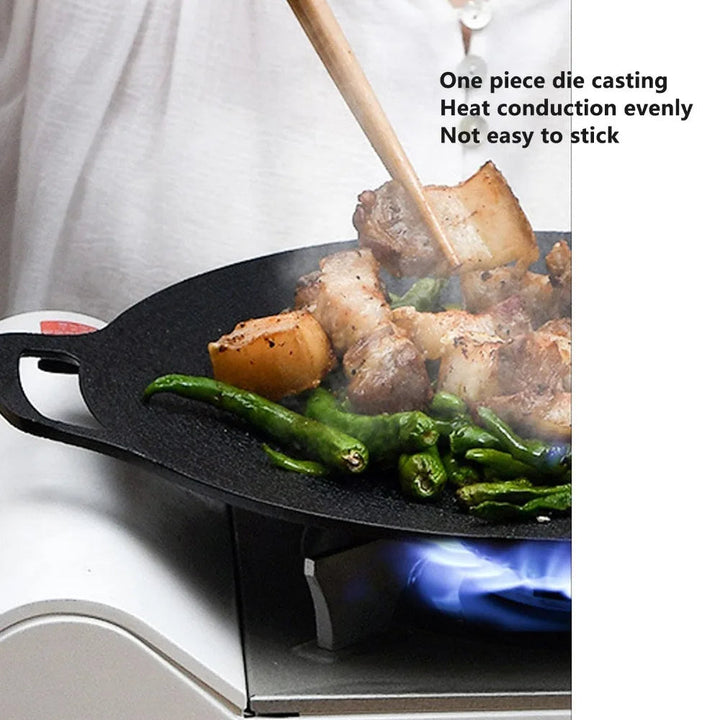 Square Non-Stick Grill Pan for Cooking and Grilling