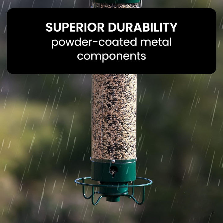 Squirrel Proof Bird Feeder for Outdoor Garden Use
