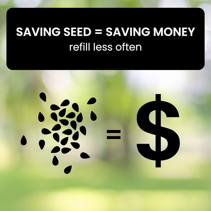 Squirrel Proof Bird Feeder for Outdoor Garden Use