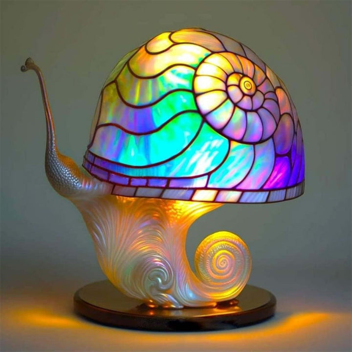 Stained Glass Mushroom Lamp - 9 Style Options Available