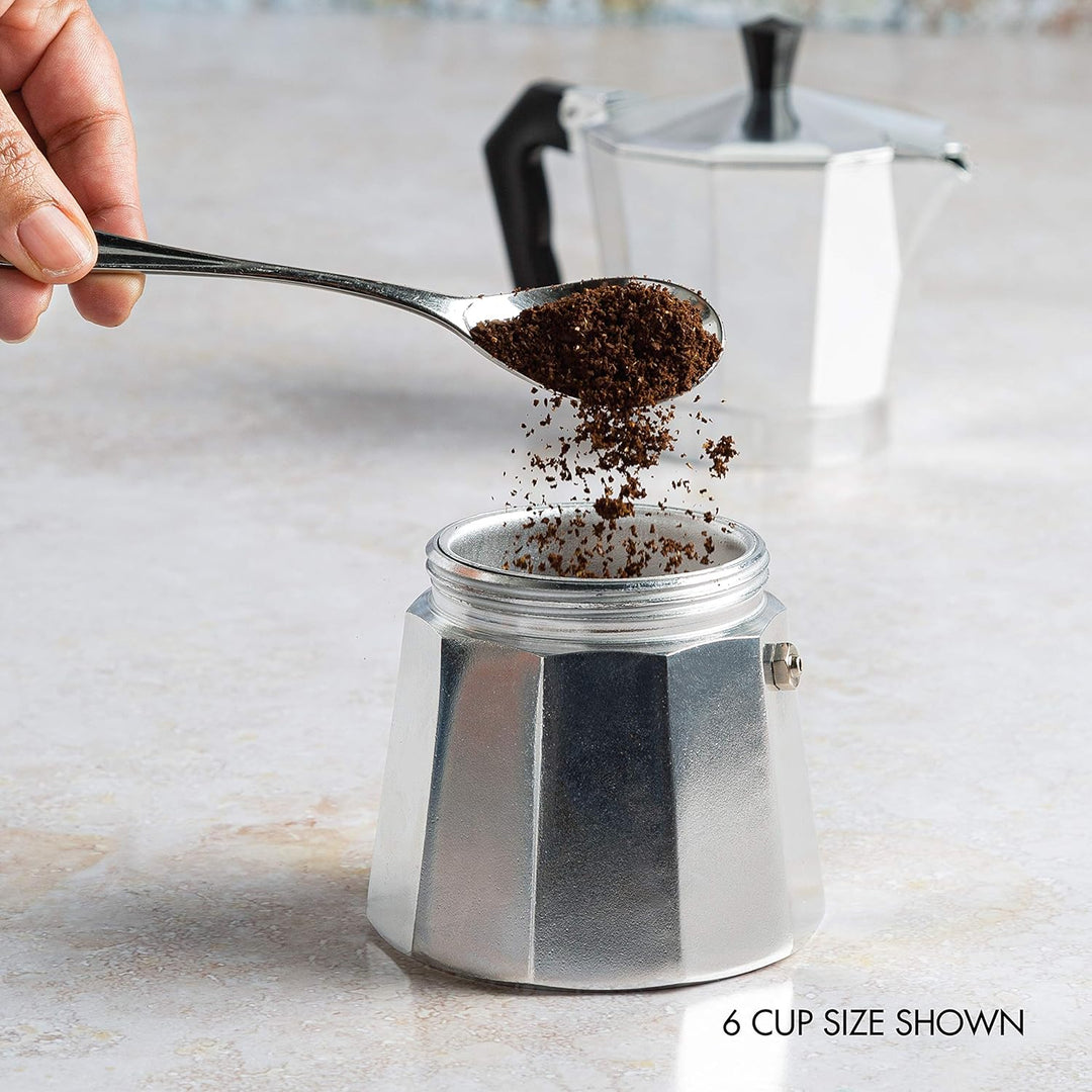 Stovetop Espresso Maker Moka Pot Coffee Brewer