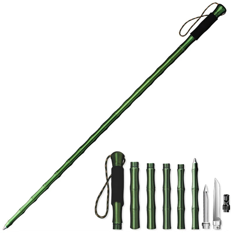 Survival Tactical Walking Stick for Hiking and Outdoor Use