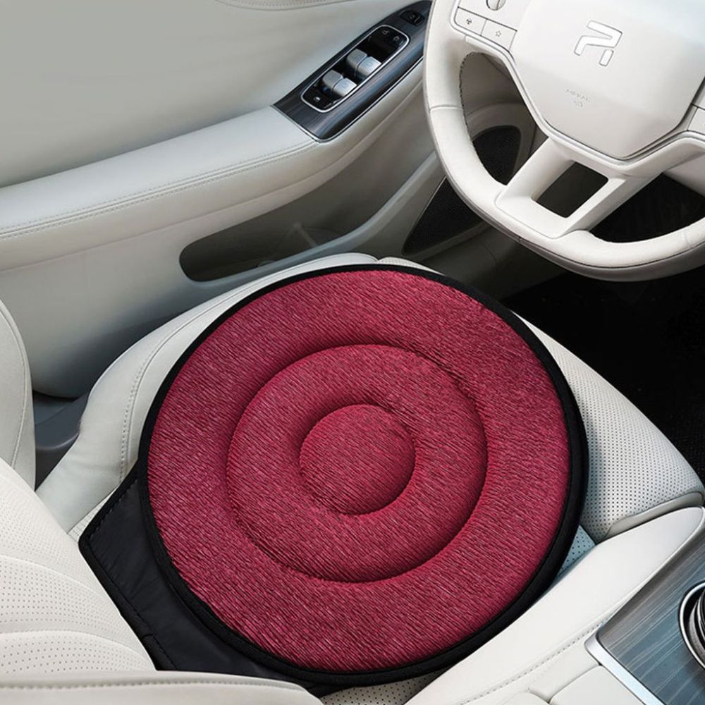 Swivel Car Seat Cushion Pad for Easy Rotation and Comfort