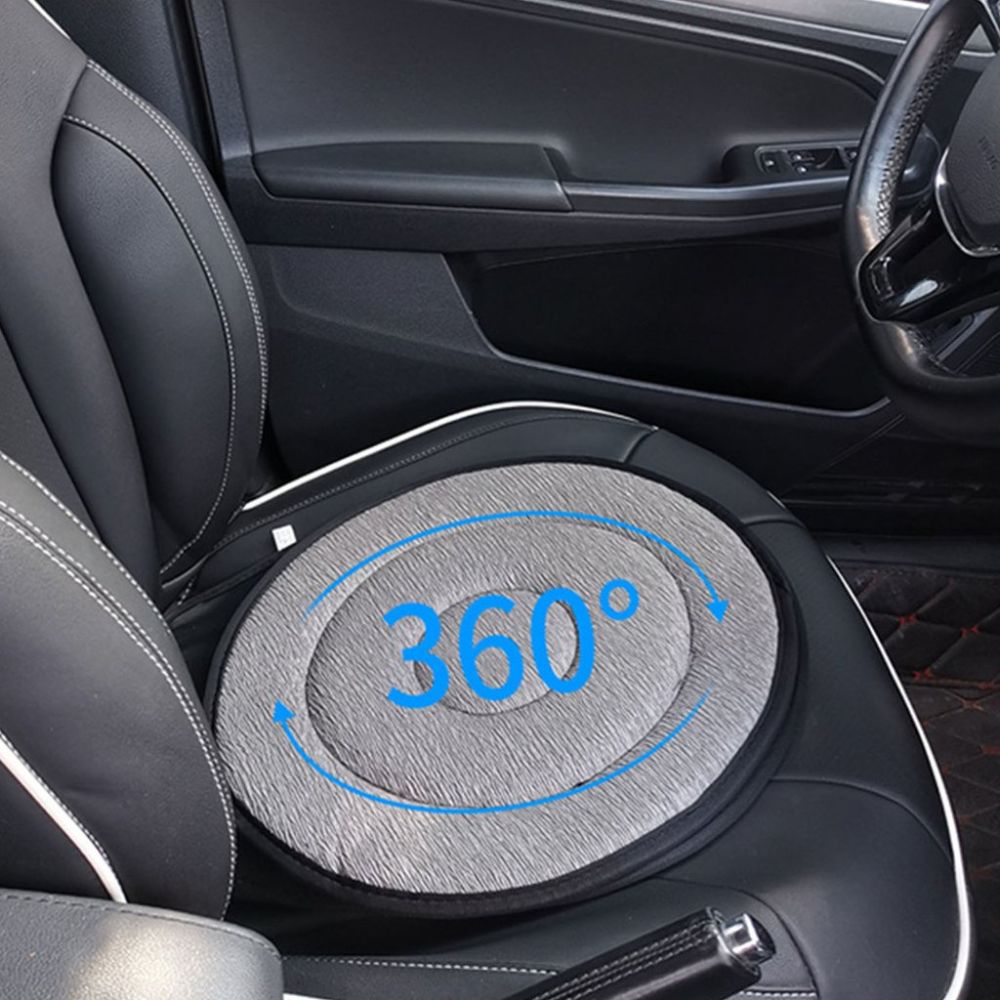 Swivel Car Seat Cushion Pad for Easy Rotation and Comfort