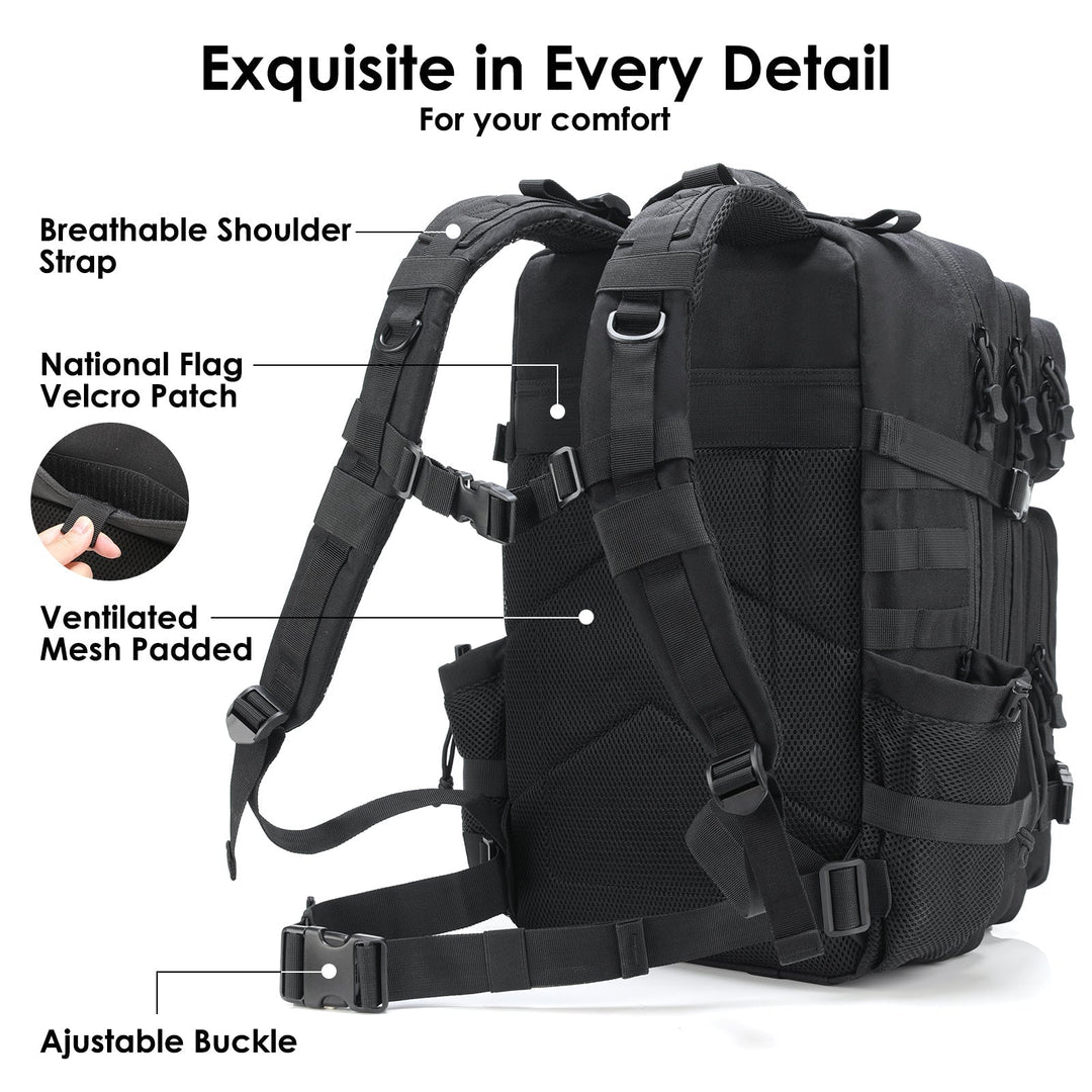 Tactical Military Backpack for Outdoor Gear and Travel