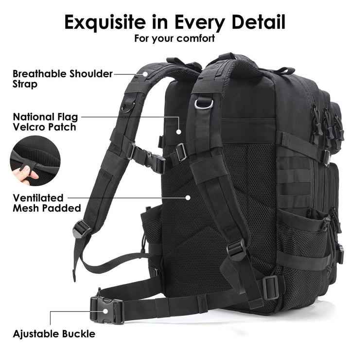 Tactical Military Backpack for Outdoor Gear and Travel
