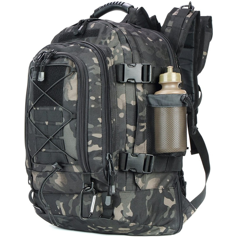 Tactical Waterproof Expandable Military Backpack Rucksack