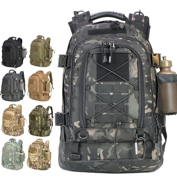 Tactical Waterproof Expandable Military Backpack Rucksack