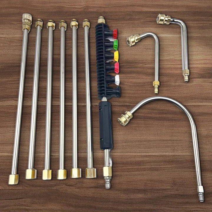Telescopic High-Pressure Washer Wand Set 4000 PSI