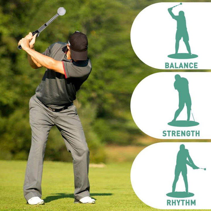 Telescopic Retractable Golf Swing Training Aid Tool