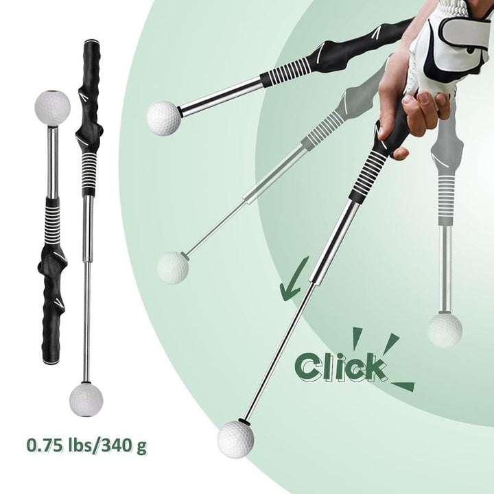 Telescopic Retractable Golf Swing Training Aid Tool