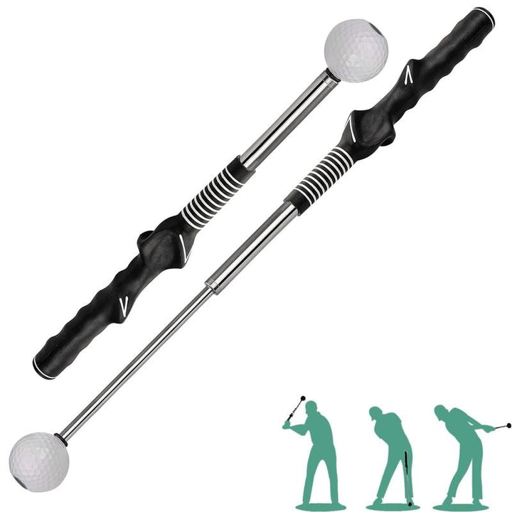 Telescopic Retractable Golf Swing Training Aid Tool