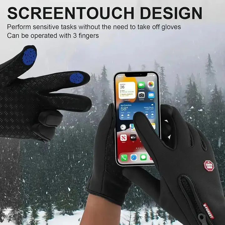Thermal Gloves for Cycling and Skiing Outdoor Activities