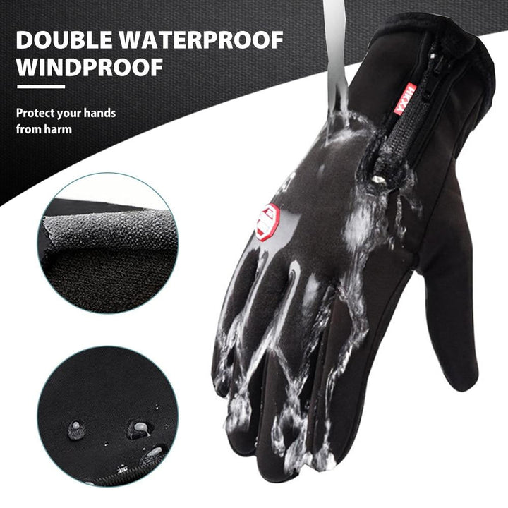 Thermal Gloves for Cycling and Skiing Outdoor Activities