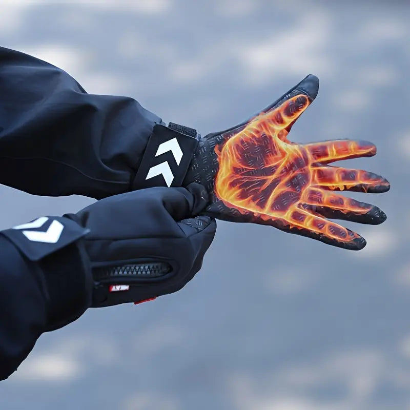 Thermal Gloves for Cycling and Skiing Outdoor Activities