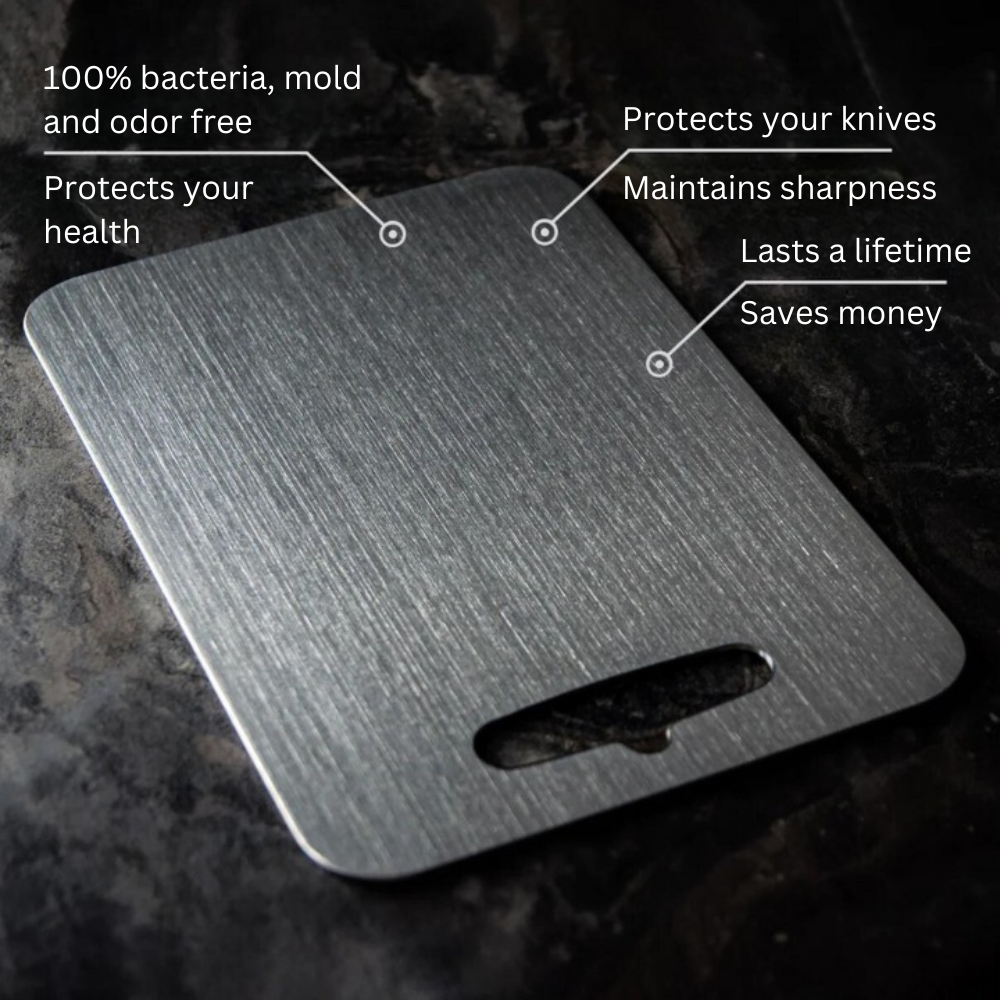 Titanium Kitchen Cutting Board for Food Preparation