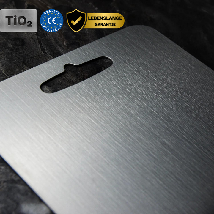 Titanium Kitchen Cutting Board for Food Preparation