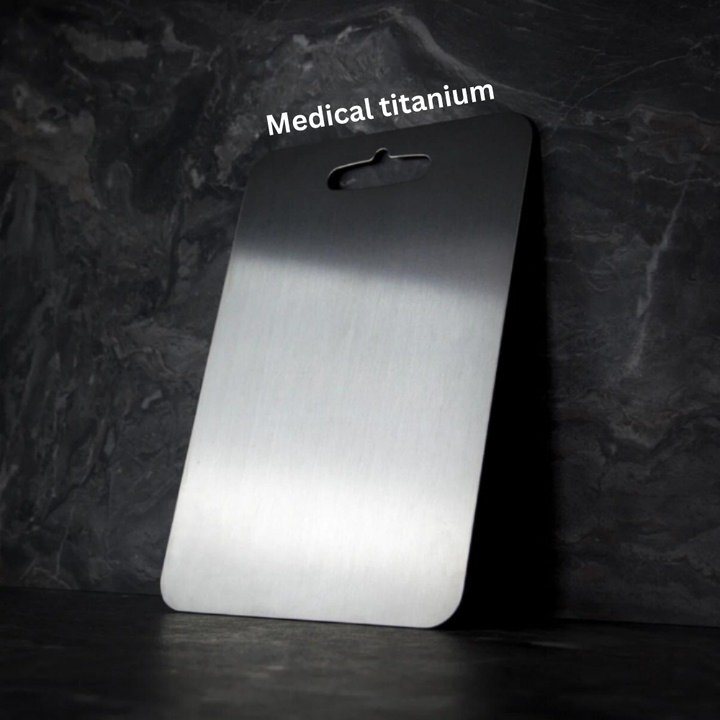 Titanium Kitchen Cutting Board for Food Preparation