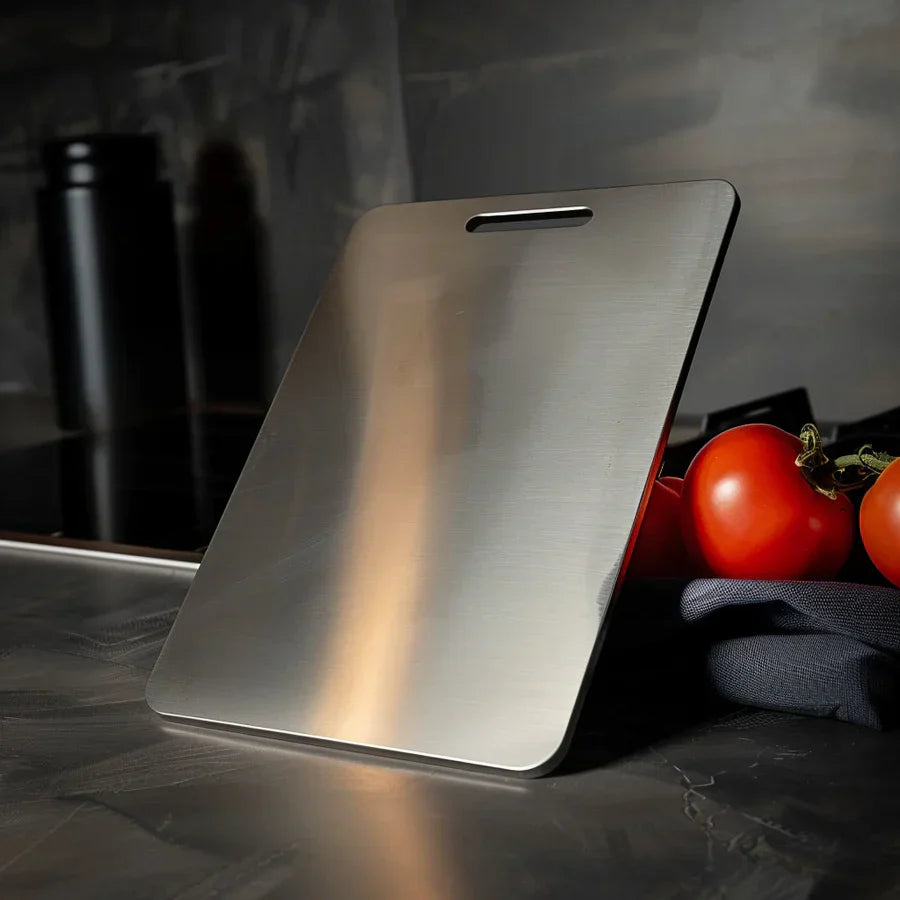 Titanium Kitchen Cutting Board for Food Preparation
