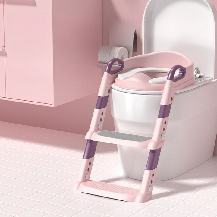 Toilet Training Seat with Step Stool Ladder for Kids