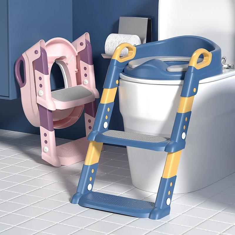 Toilet Training Seat with Step Stool Ladder for Kids