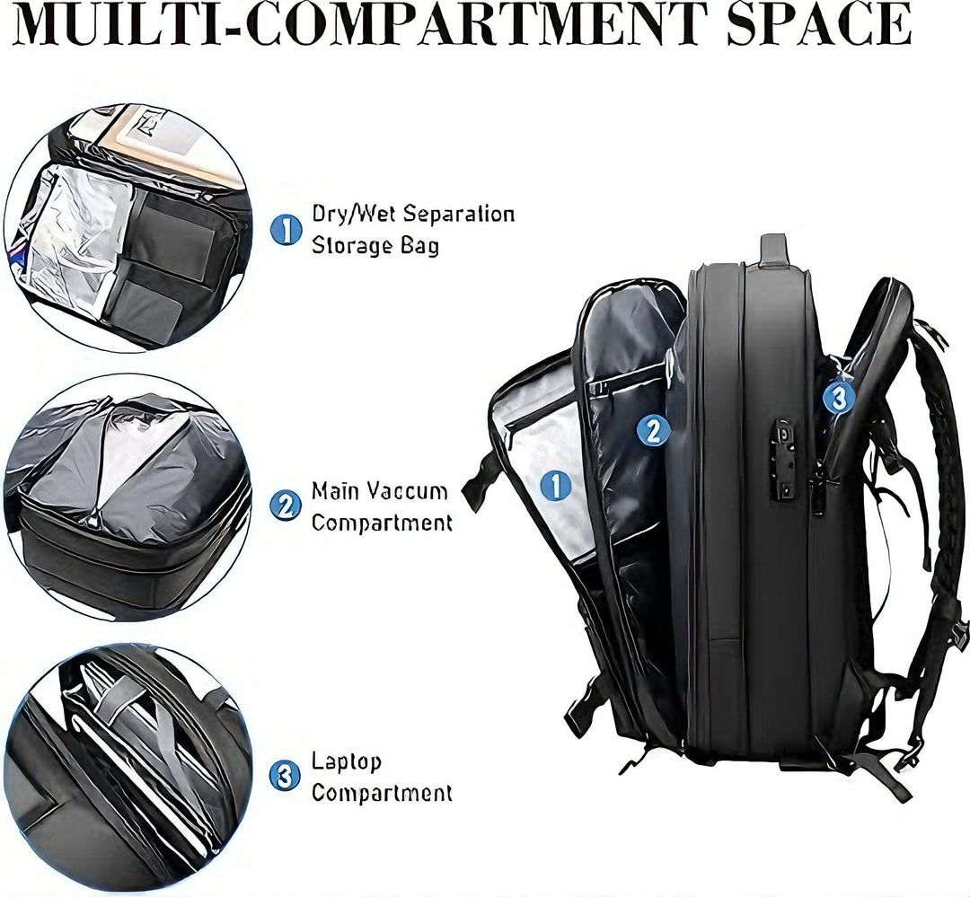 Travel Backpack for Hiking, Camping, and Daily Use