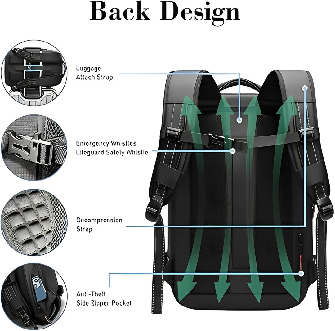 Travel Backpack for Hiking, Camping, and Daily Use
