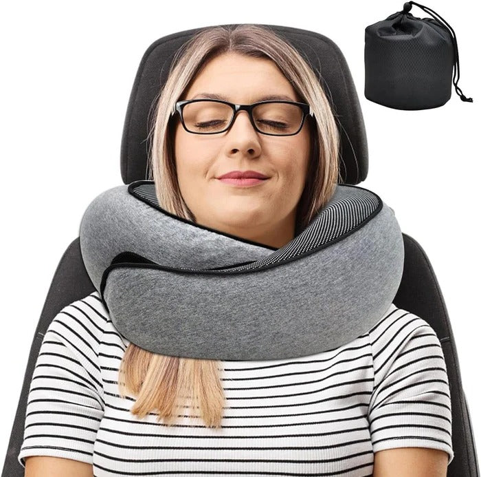 Travel Neck Pillow for Comfort and Support on the Go