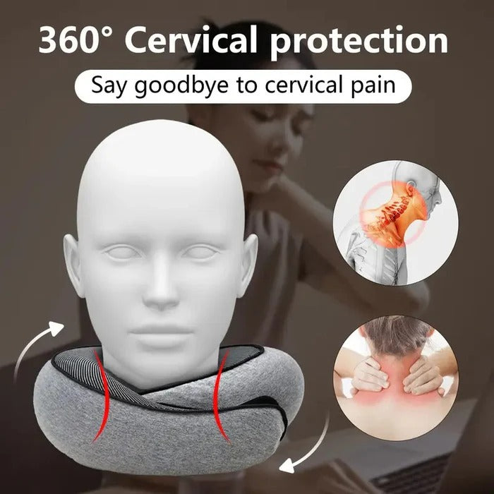 Travel Neck Pillow for Comfort and Support on the Go