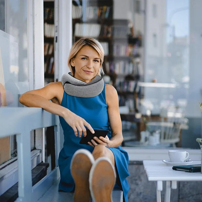 Travel Neck Pillow for Comfort and Support on the Go