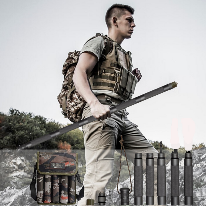 Trekking Pole Hiking Stick for Outdoor Adventures and Stability