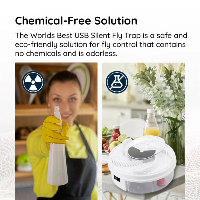 USB Electric Fly Trap for Indoor Insect Control