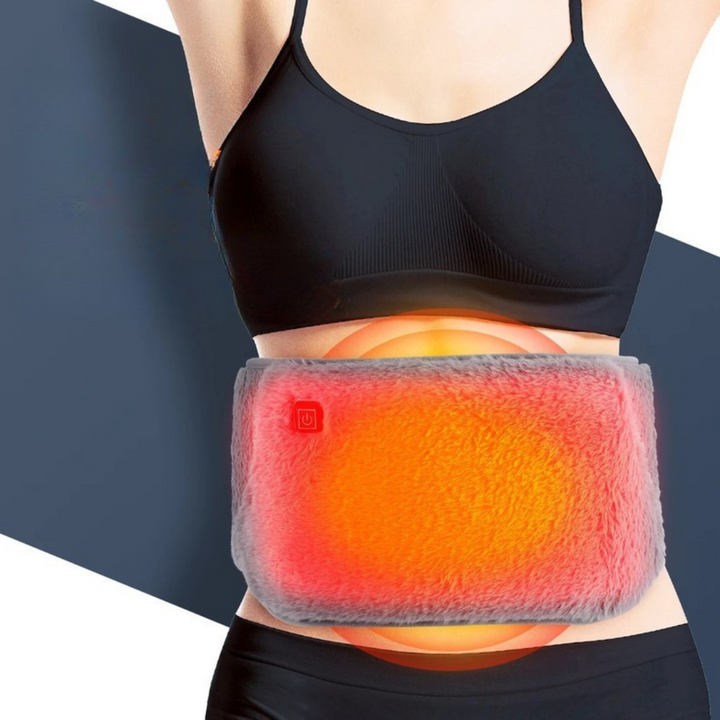 USB Heated Waist Warmer Belt for Pain Relief and Comfort