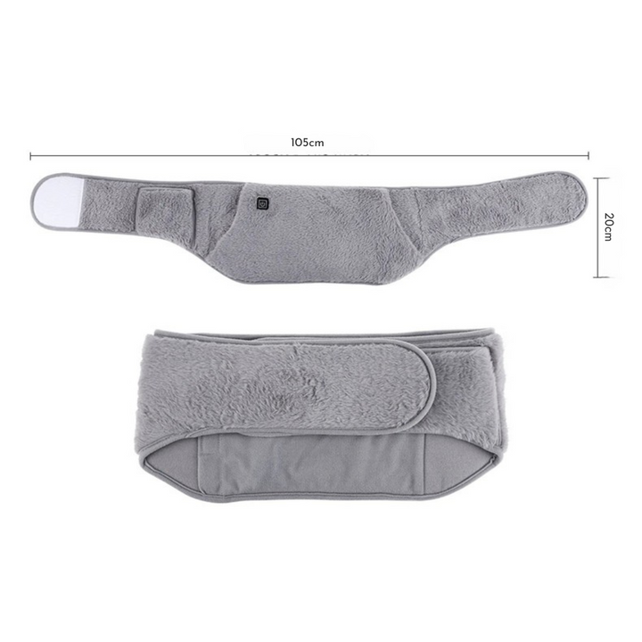 USB Heated Waist Warmer Belt for Pain Relief and Comfort