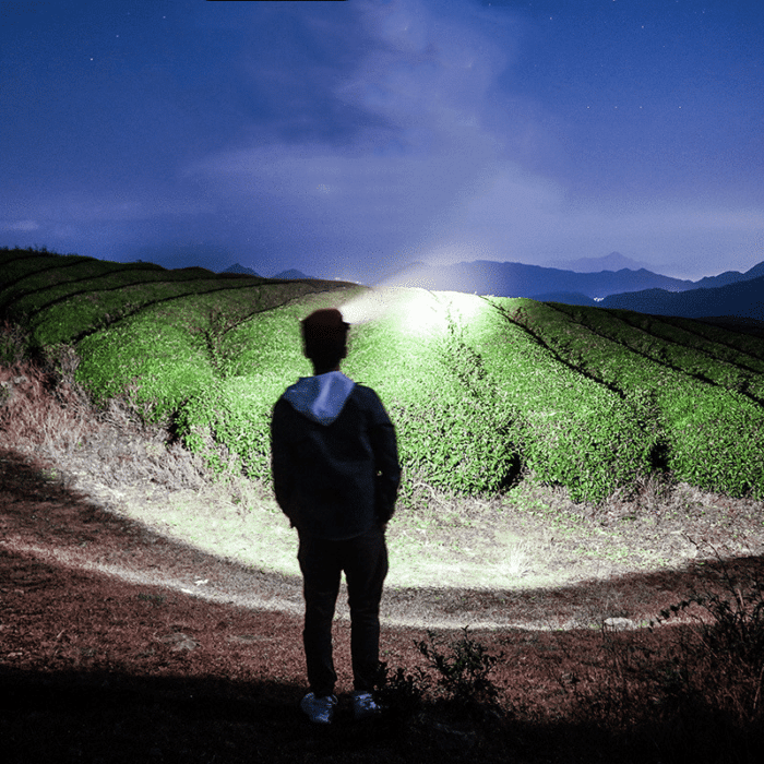 USB Rechargeable LED Headlamp for Outdoor Activities and Camping