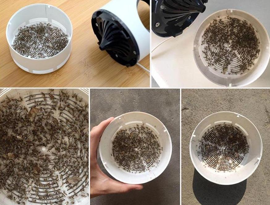 UV Light Mosquito Zapper Insect Trap Lamp for Home Use